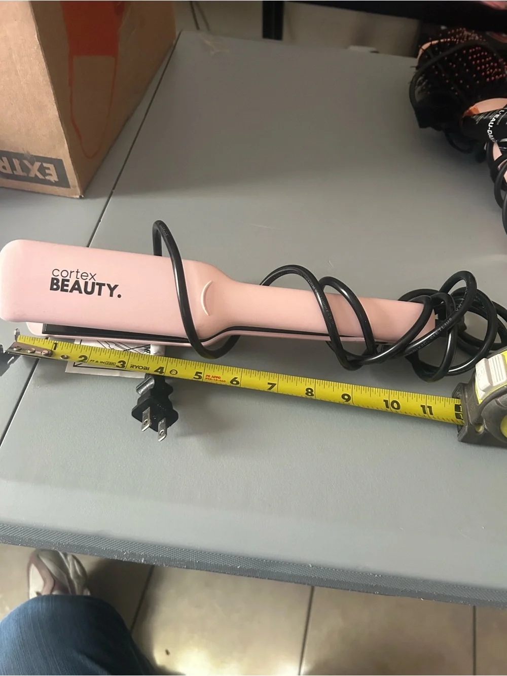 Pink Ceramic Hair flat iron Smooth Finish